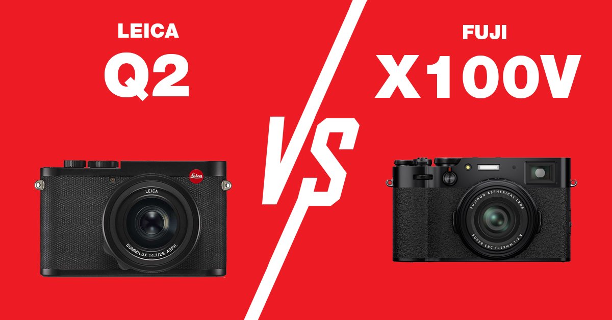 Leica Q2 vs Fuji x100v