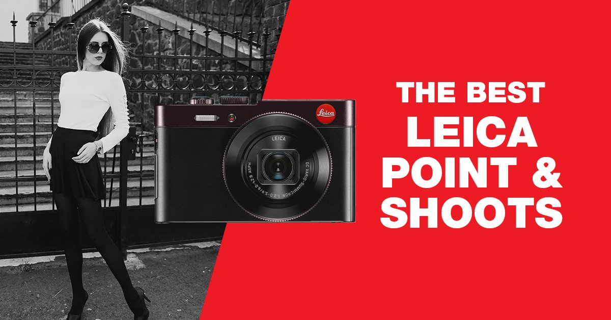 Leica point and shoot cameras graphic