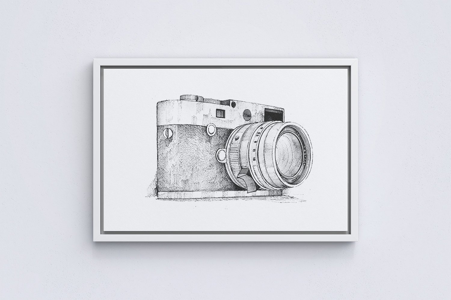 Leica poster M10 sketch