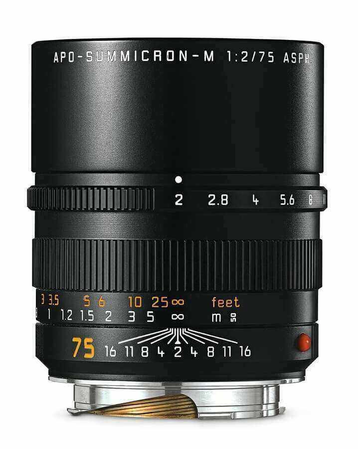 Leica Summicron 75mm f2 lens