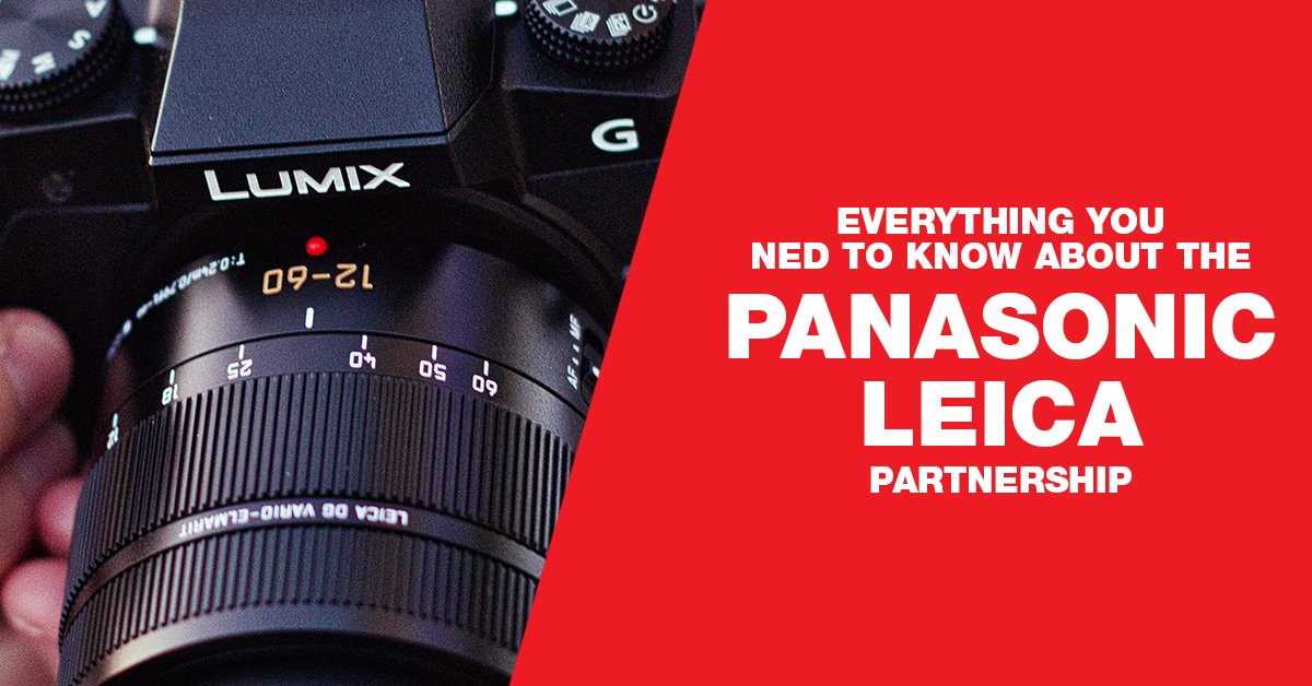 Leica Panasonic partnership graphic